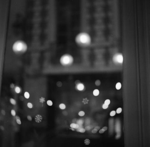 Bokeh through the window