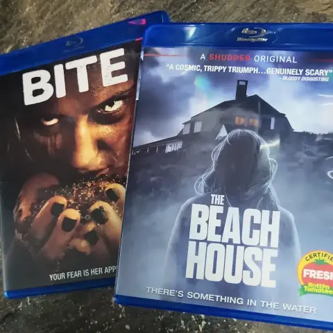 Bluray copies of Bite and The Beach House