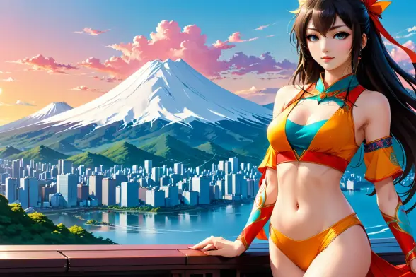 Prompt: young woman, beautiful face, standing, great body, gorgeous figure, long legs, pretty eyes, long hair, MIKO GNYO Linux distribution style, beautiful background, magnificent scenery, Ivan Kramskoi style, HD, sharp focus, stunningly beautiful, manga style, vibrant, high-energy, detailed, iconic, Japanese comic style
Negative prompt: ugly, deformed, noisy, blurry, low contrast, realism, photorealistic, Western comic style, extra eyes, bad eyes, ugly eyes, imperfect eyes, deformed pupils, deformed iris, cross-eyed, poorly drawn face, bad face, fused face, ugly face, worst face, unrealistic skin texture, out of frame, poorly drawn hands, cloned face, double face, blurry, bad quality
Text model: llama3
Image model: g0dd355