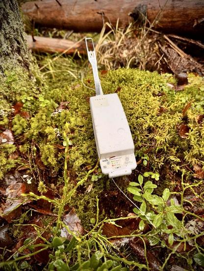 Radiosonde on ground