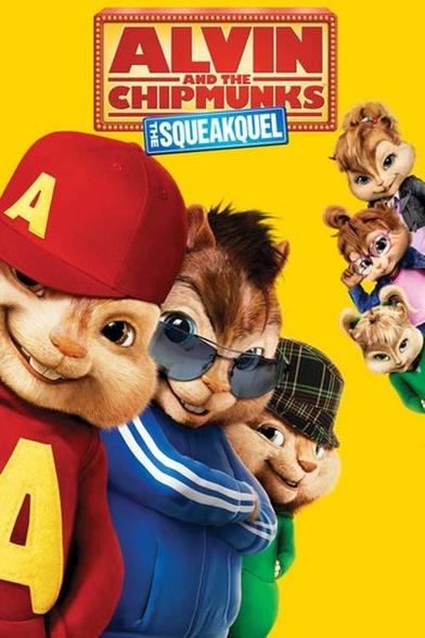 Movie poster for Alvin and the Chipmunks: The Squeakquel