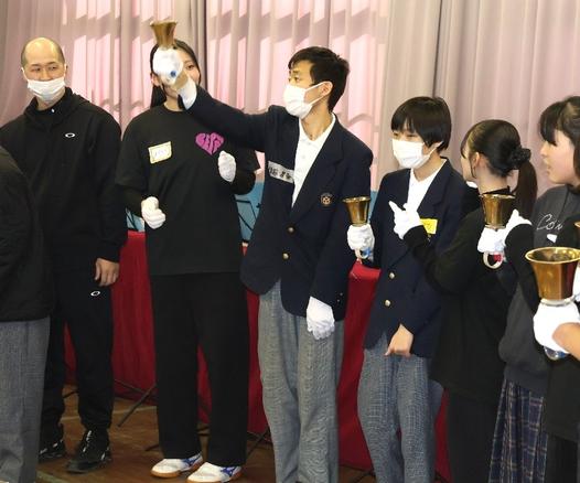 南石垣支援学校が別府大短期大学部学生を招待　ゲームやハンドベルで交流 - 大分のニュースなら 大分合同新聞プレミアムオンライン Gate