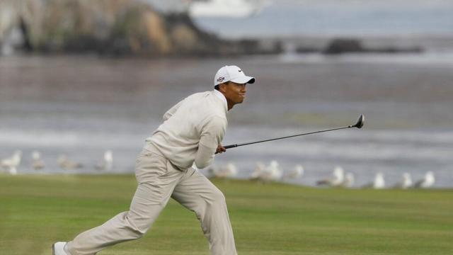 Tiger Woods hit shots that left players in awe