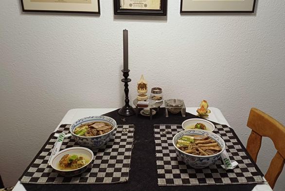 Der Tisch ist gedeckt