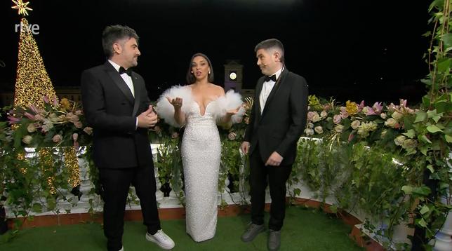Chenoa y Estopa en las campanadas de RTVE.