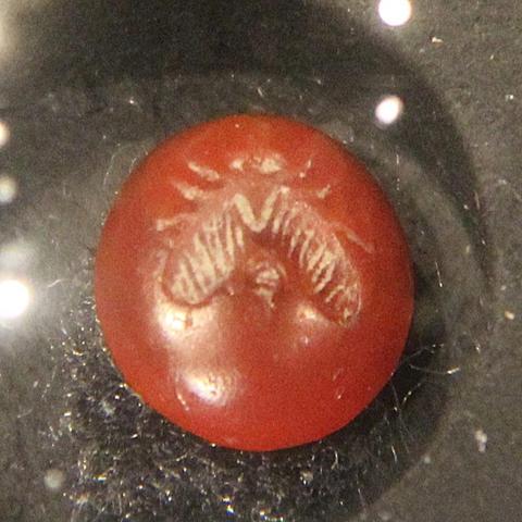 Gemma from a ring found in present-day Bratislava, SNM, photo credit 1. Neu-Kelte