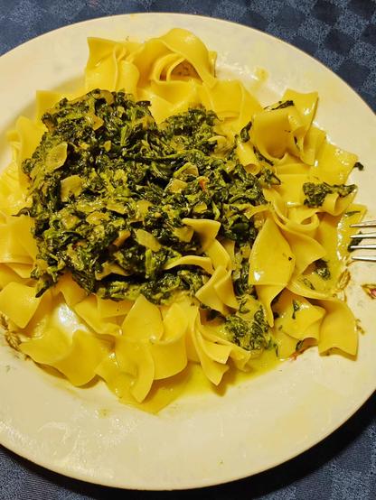 Tagliatelle Spinat
