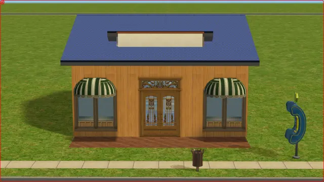 Recreation of Nook's Cranny in The Sims 2.