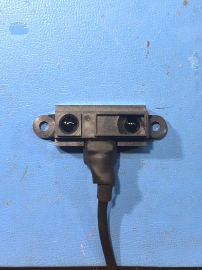An infrared distance sensor.