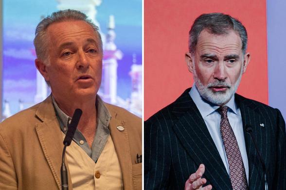 Fotomontaje de José Manuel Soto y Felipe VI. (Getty Images)