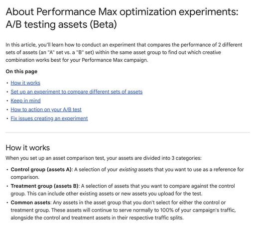 google help document