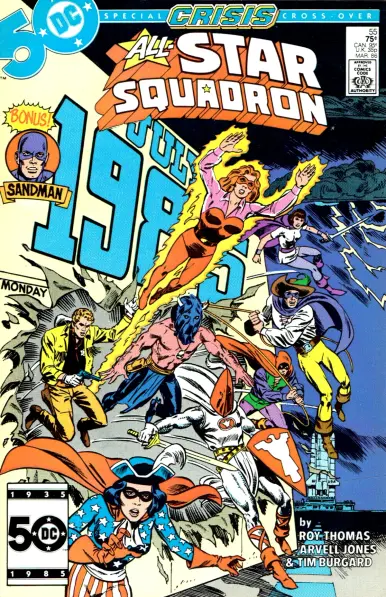 Cover of All-Star Squadron (1981-1987) #55
