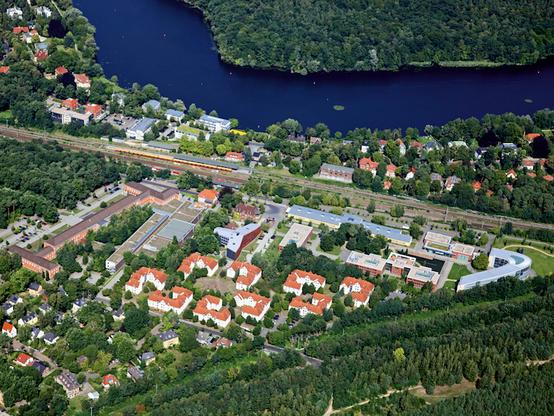 University campus near Lake Griebnitzsee