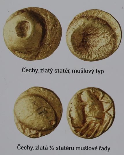Celtic coins from present-day Czechia, Museum of Nové Strašecí, photo credit 1. Neu-Kelte
