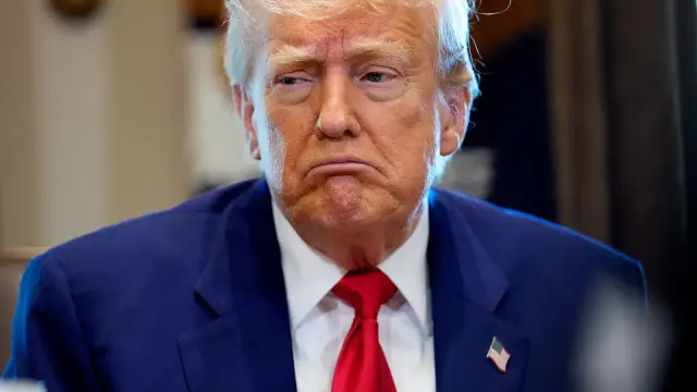 Mad as a cut snake - Trump