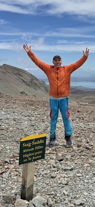 Stag Saddle: höchster Punkt das TA