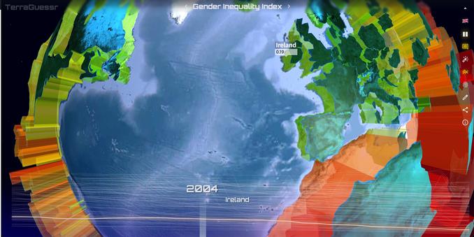 <p>Si vous aimez les globes 3D qui en jettent, j'ai un petit projet sympa à vous présenter. Ça s'appelle
<a href="https://terraguessr.org/">TerraGuessr</a>
et c'est Fred, un lecteur de longue date (coucou Fred !), qui m'a envoyé ça !</p>
<p>L'idée de Fred est assez géniale. Il propose d'utiliser un globe terrestre interactif pour visualiser la "déformation" du monde sous le poids des inégalités. En gros, au lieu de voir une sphère parfaite, vous voyez les continents s'étirer ou se contracter en fonction d'indicateurs comme la richesse, l'éducation ou encore la santé.</p>
<p>C'est ce que les prof de Geograhie appelle un cartogramme en 3D. C'est hyper visuel et ça permet d'apprendre plein de choses !</p>
<p>Pour la petite histoire, Fred a codé tout ça... sans savoir coder au départ. Il a utilisé pour cela
<a href="https://korben.info/cursor-editeur-avec-ia-le-futur-du-developpement.html">l'éditeur Cursor</a>
, Google AI Studio et ChatGPT. Et voilà, sa bonne idée s'est transformée avec un peu d'huile de coude et beaucoup de patience en ce site de carto incroyable.</p>
<img alt="" src="https://korben.info/cdn-cgi/image/width=1200,fit=scale-down,quality=90,f=avif/terraguessr-le-globe-3d-qui-vous-fait-voir-les-inegalites-mondiales/terraguessr-le-globe-3d-qui-vous-fait-voir-les-inegalites-mondiales-2.jpeg" />
<p><em>L'interface de TerraGuessr - un globe 3D pour visualiser les data mondiales</em></p>
<p>Si vous allez sur son site, vous verrez concrètement comment ces outils