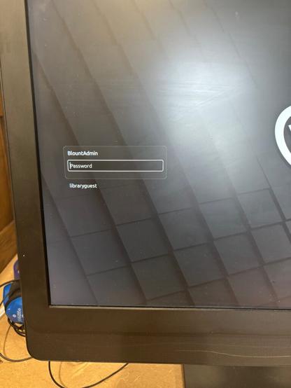 Login prompt Linux Mint MATE