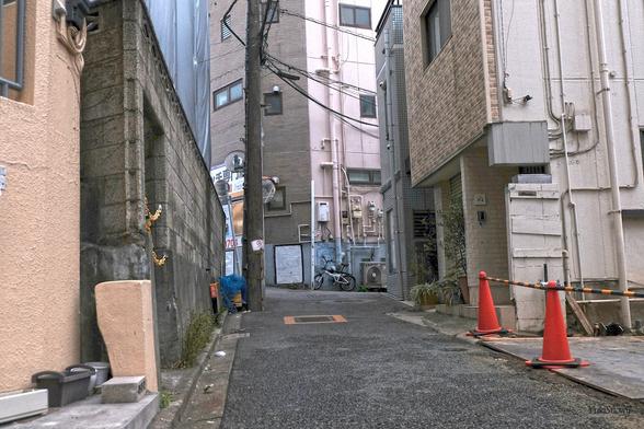 坂道のパイロン（2026-01-20）