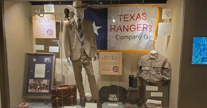 Display for Texas Rangers, Company G.