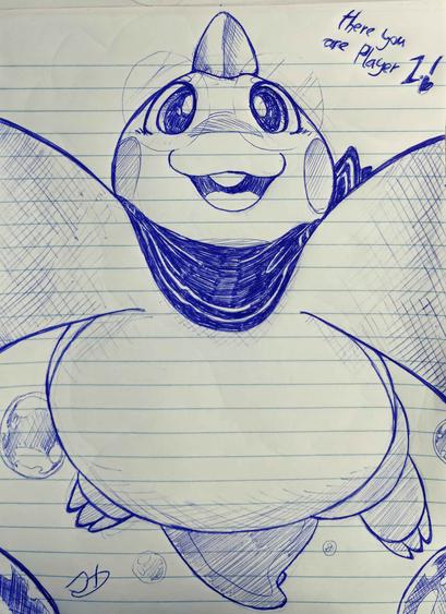 POV of Mao Bubble Dragon about to jump onto you, welcoming the new Player 1 to The Cave of Monsters!

Implied transformation/reality warping <3