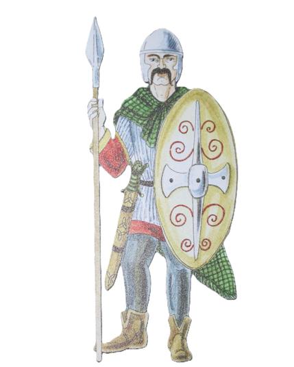 Celtic warrior, SNM, photo credit 1. Neu-Kelte