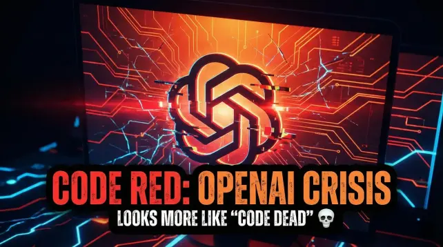 OpenAI declared "Code Red" in Dec. Now it looks more like "Code Dead." 💀

Is OpenAI is turning into the WeWork of AI?

Is the AGI dream over, or just stalled?