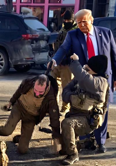 Trump erschiesst seine Bürger