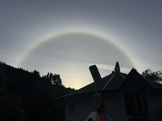 Queenstown nach Arrowtown: Morgens Halo