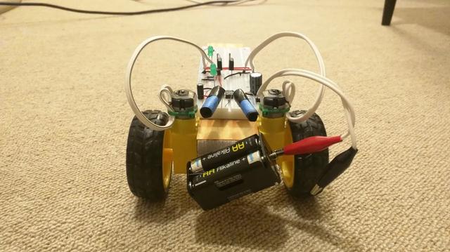 <div><img alt="" class="attachment-large size-large wp-post-image" height="449" src="https://hackaday.com/wp-content/uploads/2026/01/img_20171210_164627-e1769401366862.webp?w=800" style="margin: 0 auto; margin-bottom: 15px;" width="800" /></div><p>If you wanted to build a robot that chased light, you might start thinking about Raspberry Pis, cameras, and off-the-shelf computer vision systems. However, it needn’t be so complex. [Ed] of [Death and the Penguin] demonstrates this ably with a simple robot <a href="https://deathandthepenguinblog.wordpress.com/2017/12/10/a-simple-light-chasing-robot/" target="_blank">that finds the light the old-fashioned way.</a></p>
<p>The build is not dissimilar from many line-following and line chasing robots that graced the pages of electronics magazines 50 years ago or more. The basic circuit relies on a pair of light-dependent resistors (LDR), which are wrapped in cardboard tubes to effectively make their response highly directional. An op-amp is used to compare the resistance of each LDR. It then crudely steers the robot towards the brighter light between turning one motor&nbsp; hard on or the other, operating in a skid-steer style arrangement.</p>
<p>[Ed] then proceeded to improve the design further with the addition of a 555 timer IC. It’s set up to enable PWM-like control, allowing one motor to run at a lower speed than the other depending on the ratio between the light sensors. This provides much smoother steering than the hard-on