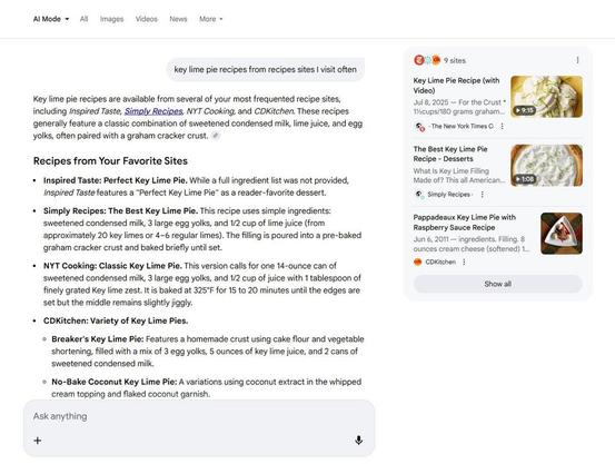 Google Personal Intelligence also serves up AI Frankstein recipes