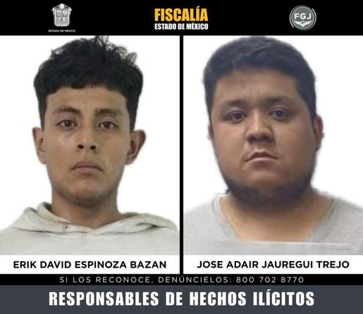 José Adair Jauregui Trejo y de Erick David Espinoza Bazán