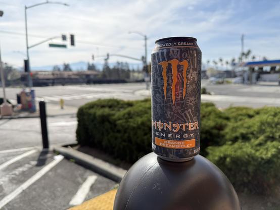 A Monster drink
