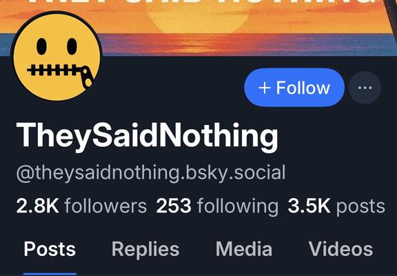 A screenshot of an account that scrapes and steals content for fun