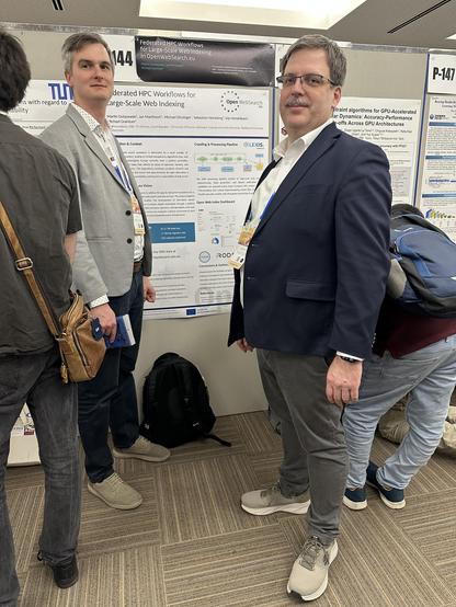 Martin Golasowski and Jan Martinovič from the OWS team