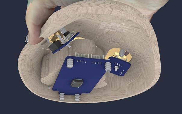 Rendered view showing a number of PCBs I'm going to have to figure out...