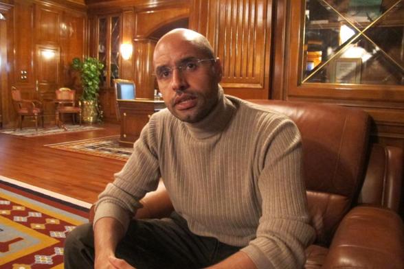 Saif al-Islam Gaddafi, segundo hijo de Moammar Gaddafi, retratado por 'The Washington Post' en Trípoli, el 16 de marzo de 2010. (The Washington Post via Getty Images)