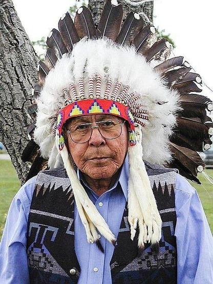 Chief Earl Old Person, photo courtesy of Lake County Leader.