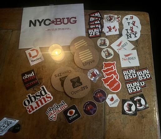 Coasters and project stickers for assorted *BSD related projects