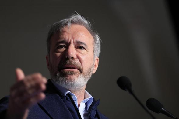 El candidato del PP a la reelección en la Presidencia de Aragón el próximo 8 de febrero, Jorge Azcón (EFE)