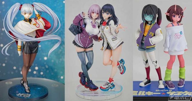 『劇ナデ』ホシノ・ルリや『グリッドマン ユニバース』宝多六花＆新条アカネ feat. トリダモノ、『銀河特急 ミルキー☆サブウェイ』チハル＆マキナなどフィギュアが初展示！【ワンフェス2026冬速報レポート】ワンホビ40 アニメ編