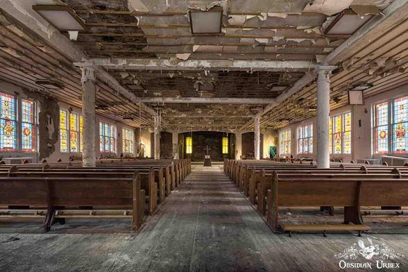 decaying chapel