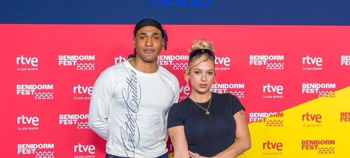 Marlon Collins & Dora, concursantes del Benidorm Fest 2025 / RTVE
