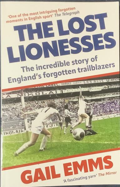 The cover of my copy of The Lost Lionesses by Gail Emms