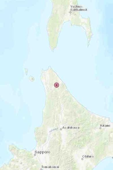Map of the epicenter of the quake