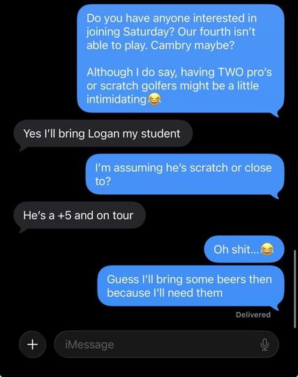 Welp…guess I’ll just go die in a ditch now 😂