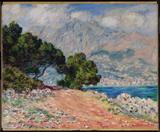 Cap Martin, near Menton by Claude Monet, 1884