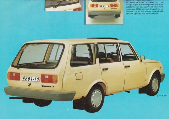 May be an image of car, minivan and text that says '(RE81-13 θ กูงตมามรร Als wirtschaftlicher, schneller und lei- slungs/ahigerKleintranspot stungsfähiger Kleintransporter einer Ladefläche Ladefl 2,2m² und einer Nutz- 550kg avon 440kg derLa النا defläche, offener Ladepritache bzw. Spriegel und Plane ieferbar. RE81-13 @addict_car @addict car'