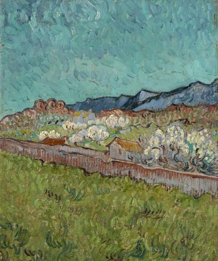 View of the Alpilles by Vincent van Gogh, 1890