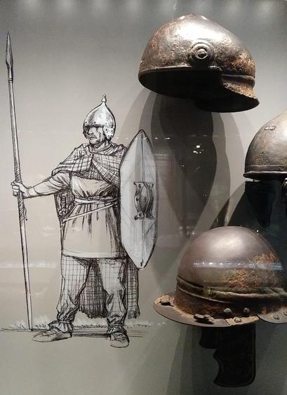 Celtic warrior, Natural History Museum Vienna, photocredit 1. Neu-Kelte